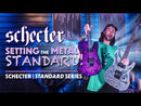 GUITARRA SCHECTER ELECTRICA PT STANDARD PURPLE BURST BURL