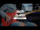 Guitarra Eléctrica JET JS850 Red Con Relic Puente Floyd rose