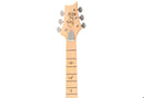 Cabezal de la PRS SE Silver Sky Overland Grey con logo PRS