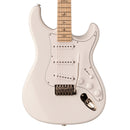 Detalle del acabado Frost en la PRS Silver Sky Maple