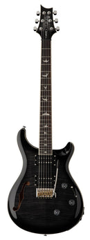 Guitarra Eléctrica PRS Guitars SE Custom 24 Semi-Hollow Piezo Charcoal Burst con Gig Bag
