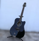 Takamine GD30CE-12 BLK | Docerola con Refuerzo Bridge Doctor OUTLET