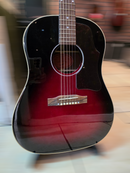 Guitarra Electroacustica Epiphone J-45 Slash Vermillion Burst con estuche USADA