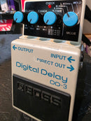 Pedal boss DD-3 delay. Usado