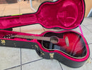 Guitarra Electroacustica Epiphone J-45 Slash Vermillion Burst con estuche USADA