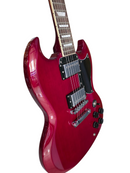 Guitarra Eléctrica Mc cartney tipo SG Cherry E-SG-CH