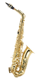 saxofón Alto Wesner PSA2000-L vista frontal acabado dorado