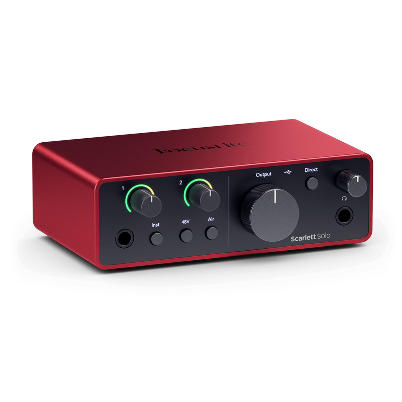 Interfaz de audio Focusrite Scarlett SOLO 4