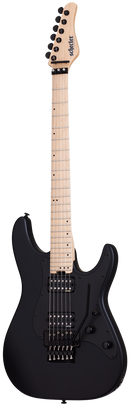 Guitarra Schecter Sun Valley Super Shredder FR S Satin Black con EMG y Floyd Rose.