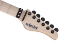 Schecter Sun Valley Super Shredder FR S Satin Black fabricada en Corea con cuerpo de caoba y mástil Thin C.