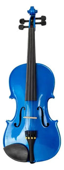 Violín Cremona SV-75 azul para Estudiante con Estuche y Arco