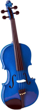 Violín Cremona SV-75 azul para Estudiante con Estuche y Arco