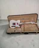 Estuche rígido SQOE Custom Vintage incluido con la guitarra Premium Custom SETL1008-WH.