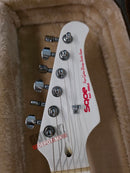 Clavijero de la guitarra SQOE Premium Custom SETL1008-WH con clavijas Locking.
