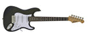 Guitarra eléctrica Aria Pro II Tamaño 3/4 STG- MINI 3TS Negro
