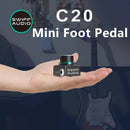 Pantalla LED encendida del afinador de pedal Swiff Audio C20