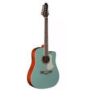 Guitarra clásica electroacústica Tagima SWELL-EQ-TQG color turquesa con sistema TEQ-10