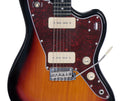 Detalle de las pastillas Tagima P-90 y el pickguard tortoise