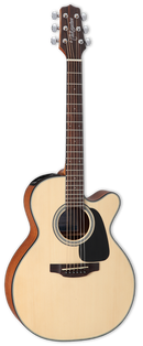 Takamine GX18CE-NS Taka Mini guitarra electroacústica 3/4 con funda.