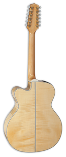 Takamine GJ72CE-12 con cuerpo Jumbo y tapa sólida de abeto.