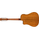 Tapa Trasera De La Fender CD-140SCE con bridge doctor y cuerdas dobles