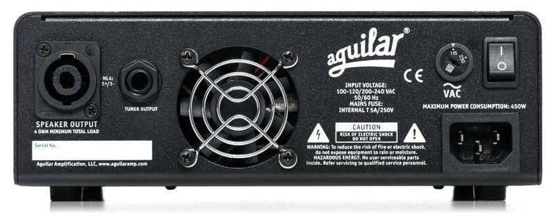Amplificador Aguilar TH350 Tone Hammer 350 watts Para Bajo