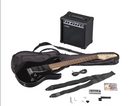 Guitarra eléctrica Yamaha ERG121 negra con configuración de pastillas HSH