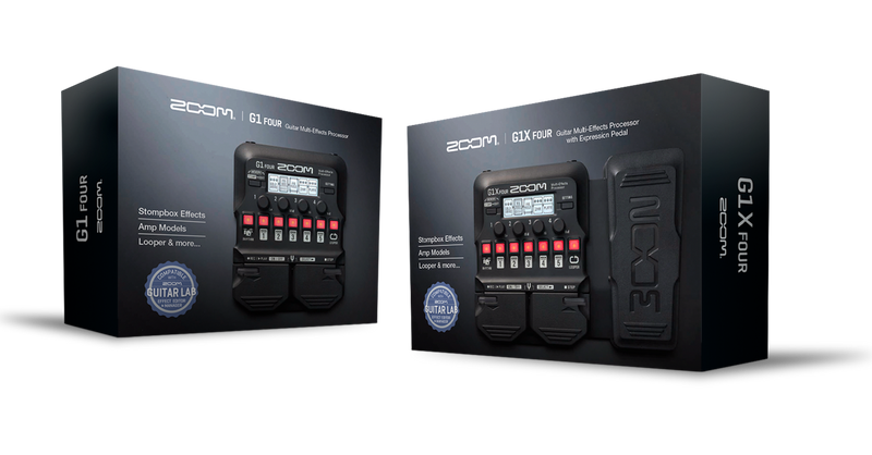 Zoom G1X Four | Multiefectos para guitarra con pedal de expresión