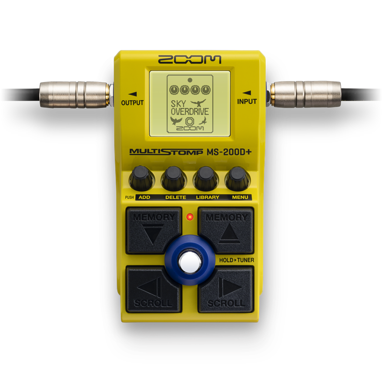 Pedal Zoom MS-200D+ vista frontal