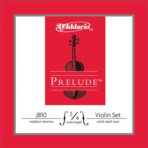 Cuerdas Prelude D'addario Para violín 3/4 J81034M