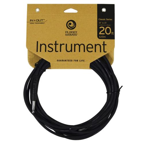 Cable para instrumentos Planet Waves 6 MTR CGT20