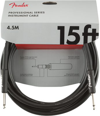 Cable Fender Professional Series Plug 4.5mt 0990820021