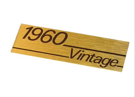 Logo gabinete marshall 1960 vintage MAR5