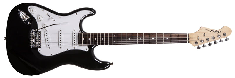 Guitarra Eléctrica Aria Pro II STG-003-L BK Zurda Negra