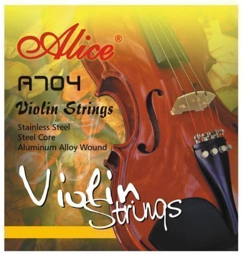 Cuerdas Alice para Violín 4/4 A704