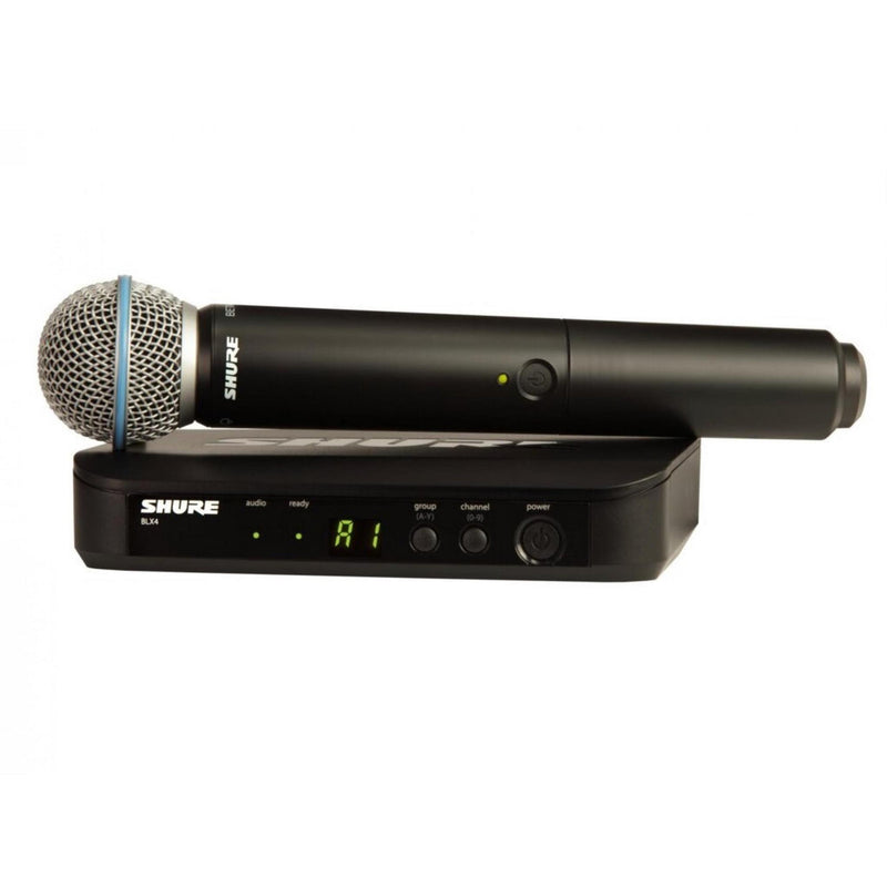 SHURE BLX24/B58-J11 SISTEMA INALÁMBRICO CON MICRÓFONO DE MANO PARA VOZ