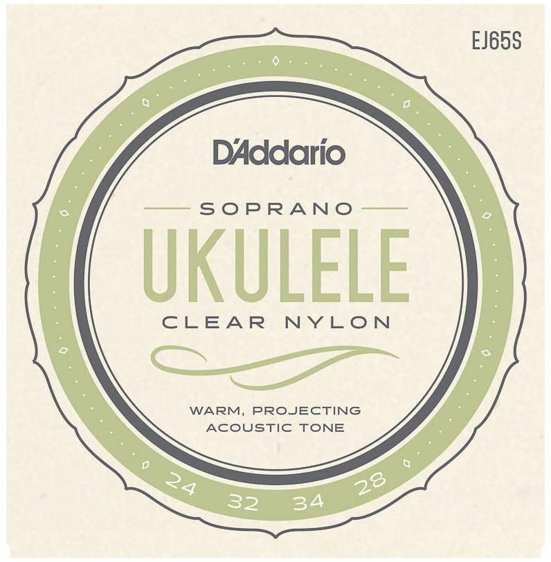 Cuerdas para ukelele Soprano D'addario EJ65S