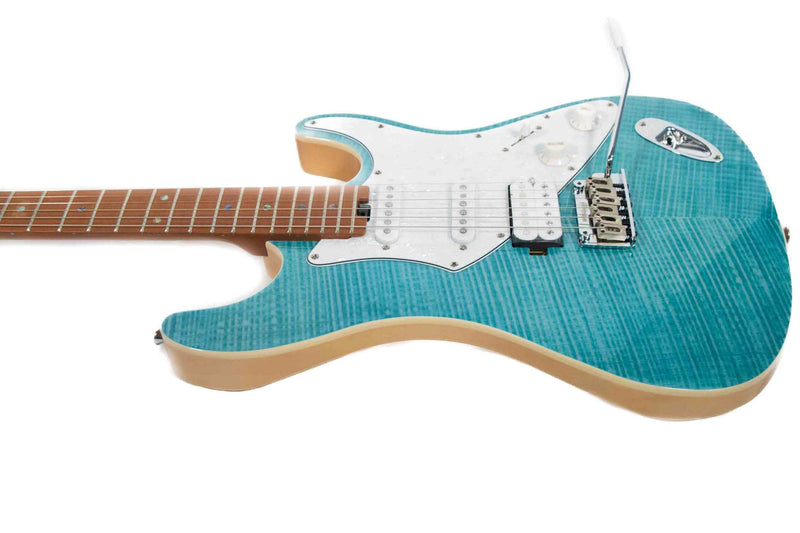 Guitarra Eléctrica Aria Pro II 714-MK2 TQBL Azul Turquesa