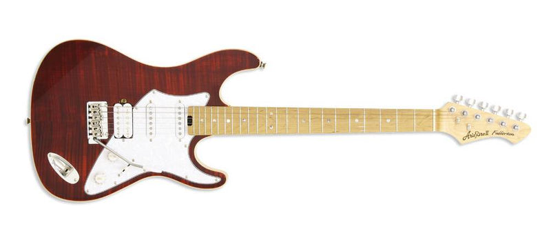 Guitarra Eléctrica Aria Pro II 714-MK2 RBRD Rojo Rubí
