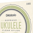 Cuerdas para ukelele Soprano D'addario EJ65S