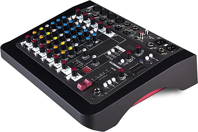 Mezcladora Allen And Heath ZEDI-10 Con Efectos e Interfaz USB