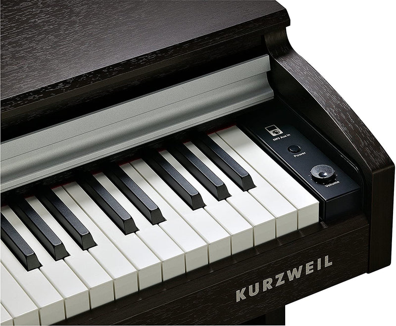 Piano Kurzweil M210 Satinado Palisandro Oscuro