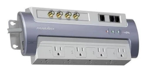 PANAMAX M8-AV Acondicionador de corriente eléctrica para componentes AV, 8 contactos