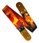 Strap/Tahalí Guitar On Fire Kidam K6018GF