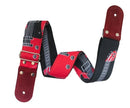 Strap/Tahalí Kidam Estampado Guitarra ROJO K6017GR