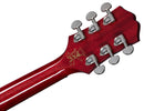 Guitarra Electroacustica Epiphone J-45 Slash Vermillion Burst con estuche EISLASHJ45VMNH3