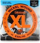 Encordadura Double Ball End Dàddario ESXL110 Calibre 10-46