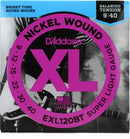 Cuerdas D'addario EXL120BT, tensión balanceada