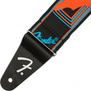Strap Fender Monogramed Neon Blue/Orange 0990681302