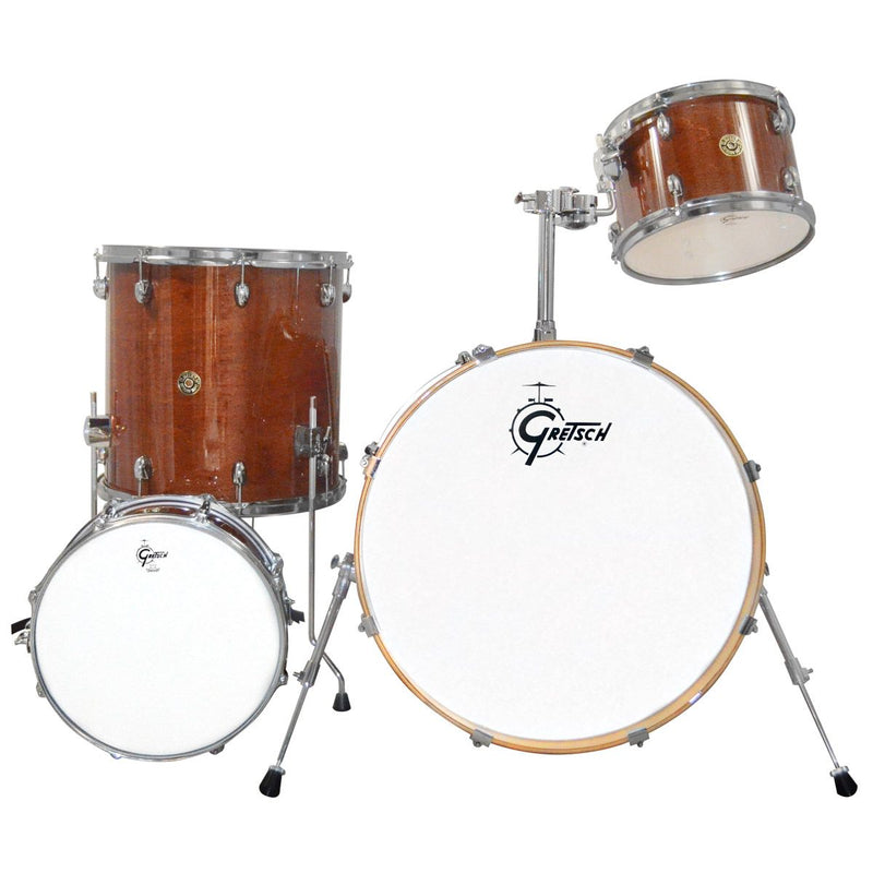 BATERÍA GRETSCH S/STANDS CAT. MAPLE 22 WALNUT GLAZE (NOGAL ESMALTE)